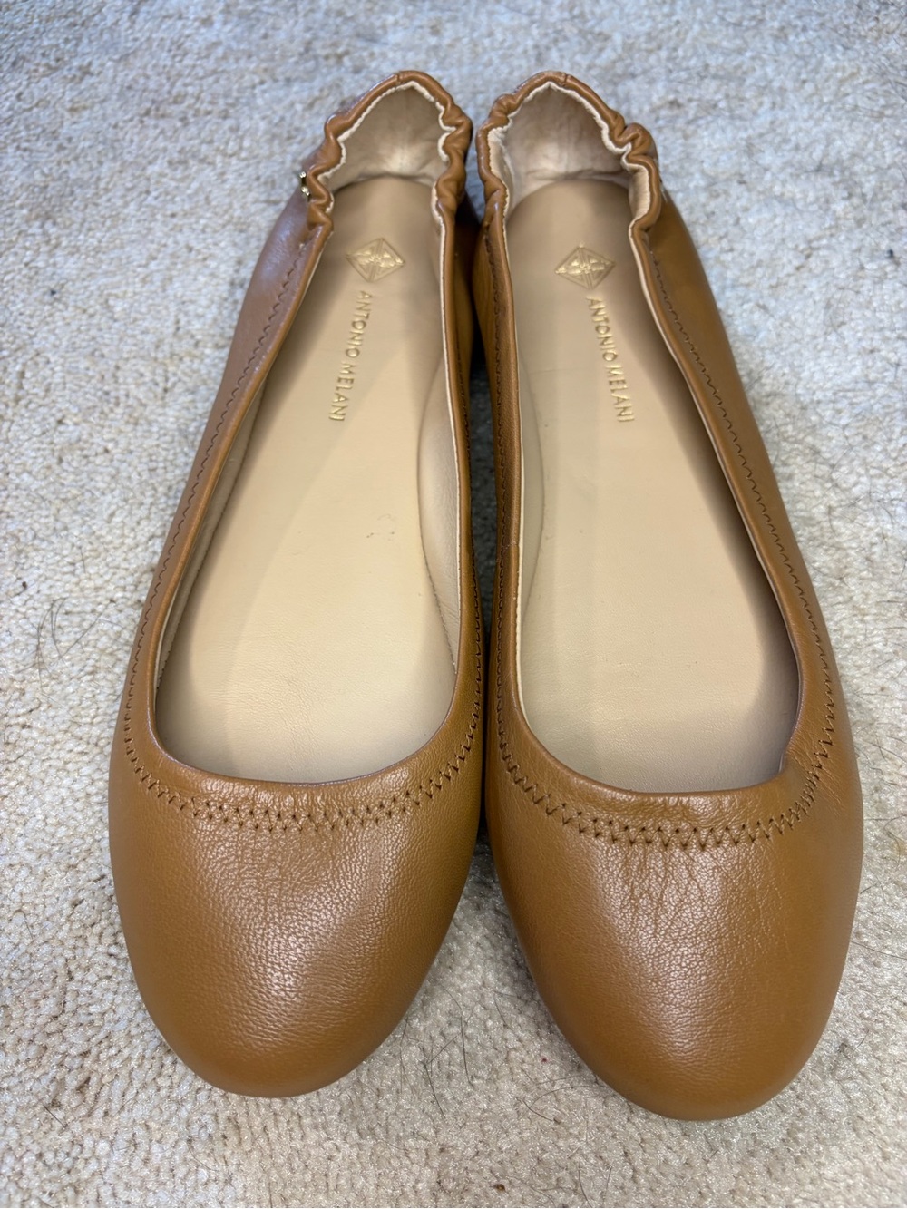 ✨ Antonio Melani Frederica Leather Ballet Flats ✨ Sz 8